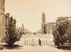 View from Victoria Square, 1870s