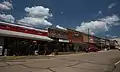 Retail stores in Historic Commercial District