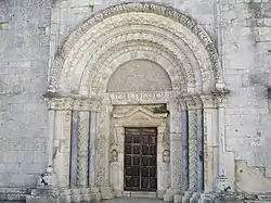 Portal of the church of Santa Sabina.