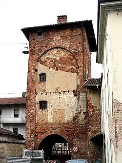 The Ricetto gate.