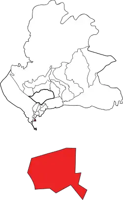 Location of San Felipe(Casco Antiguo) in Panamá province