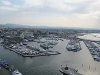 View of Rimini Marina, San Giuliano Mare