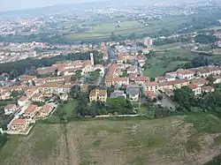 Areal view of San Romano
