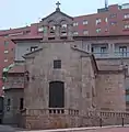 Main facade and bell tower