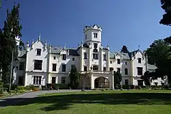 Vráž Castle, today a sanatorium
