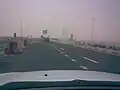 E611 during a sandstorm