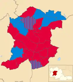 2021 results map