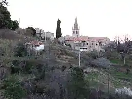 A general view of Sanilhac