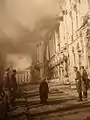 Fire in the Catherine Palace, 1942