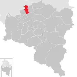 Location in the district