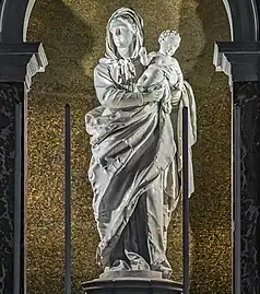 Madonna of the Rosary by Giovanni Maria Morlaiter