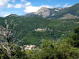 A view of Mazzola and Castelluccio