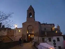 Entrance of the castle of Sant'Andrea di Suasa