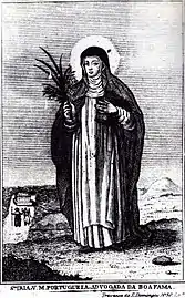 Saint Irene of Tomar, virgin-martyr.