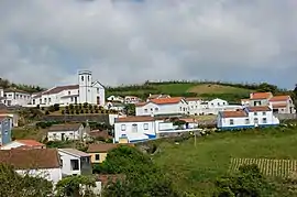 The landscape of Santa Bárabara on the slopes of the Sete Cidades massif