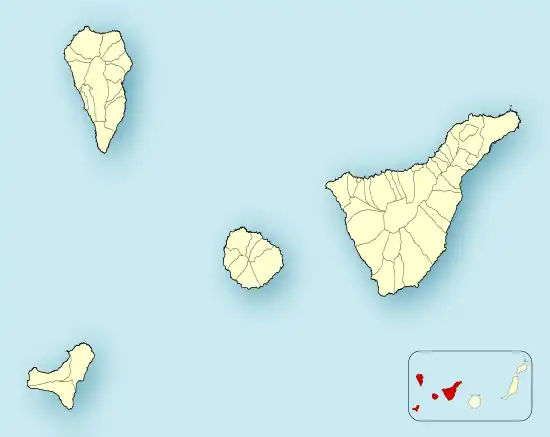 Volcán Tagoro is located in Province of Santa Cruz de Tenerife