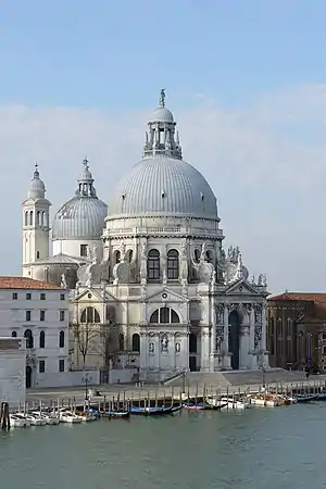 Santa Maria della Salute, Venice, by Baldassare Longhena, 1631–1687