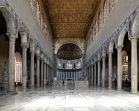 Basilica of Saint Sabina, Aventine Hill, Rome, unknown architect, 422-432