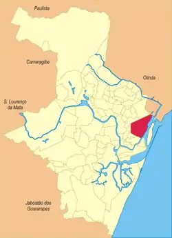 Localization map