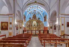 Interior of the church of the Mercy