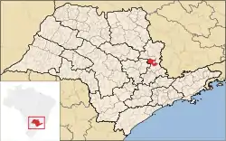 Location in São Paulo  state