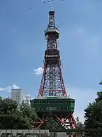 The Sapporo TV Tower was built in 1957.