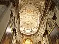 Ceiling and cupola over the choir and high altar