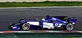 The Sauber C36 driven by Marcus Ericsson