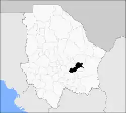 Municipality of Saucillo in Chihuahua