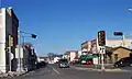 Looking north at downtown Sauk City, on Hwy. 78 (Water Street)