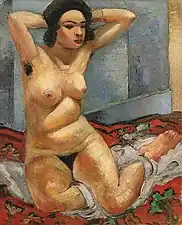 Sava Šumanović - Nude Woman