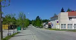 Savontie road in Rautavaara