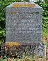 Cenotaph for two who died in 1900 Galveston storm