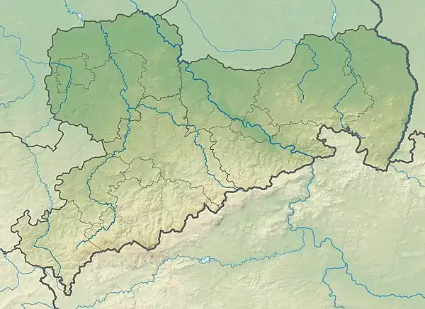 Lausche/Luž is located in Saxony