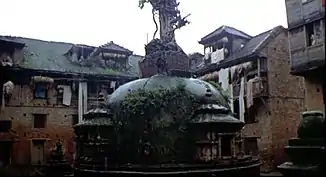 Scene filmed at Tuka Bahal, Kathmandu