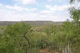 View from Lake Meredith