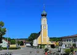 Market square with the Church of Saint James the Elder