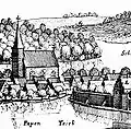Schelfe and the medieval Schelf Church before 1651