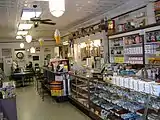 The store section of Schimpff's Confectionery, located inside the Old Jeffersonville Historic District of Jeffersonville.