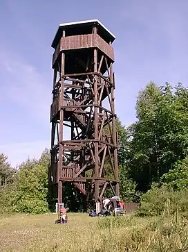 Observation tower on the Schindhübel