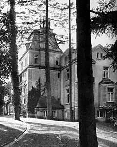 Friedrichsruh, The Old Castle (destroyed in 1945), death place of Otto von Bismarck