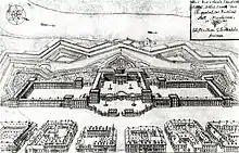 print of Mannheim Palace