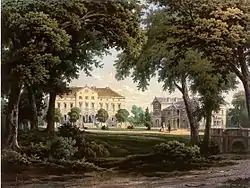 Quittainen manor house (19th-century view)