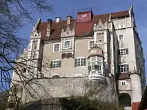 Schloss Sandersdorf, renovation, 1900