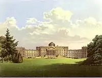 Schloss Wilhelmshöhe in 1860