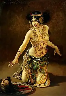 Lili Marberg as Salome (c.1905) The Jack Daulton Collection