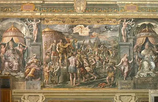 The Vision of the Cross  Raphael's Students