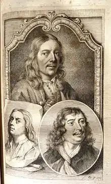 V2 plate G, p 170 Johann. Lingelbag. Samuel  van Hoogstraten. Jan van Hoogstraten.