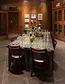 Tasting room at Schramsberg