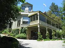 The main house at Schramsberg